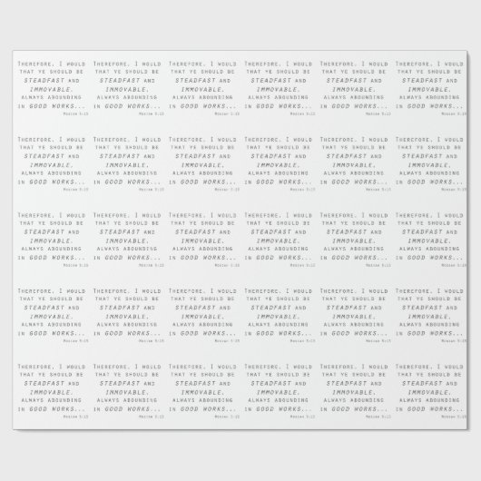 Papier Cadeau inébranlable mosiah lds scripture (Plat)