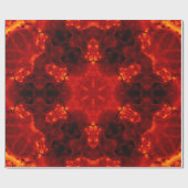 Papier Cadeau Inferno Nexus - Fiery Kaleidoscope Art (Plat)