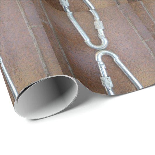 Papier Cadeau Infini argent (Coin rond)