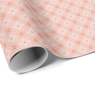Papier Cadeau Infiniti Star Rose Pâle