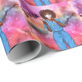 Papier Cadeau Infirmière (Coin rond)