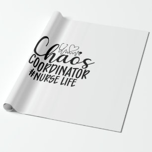 Papier Cadeau Infirmière Cadeau Chaos Coordinateur Infirmière Vi