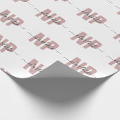 Papier Cadeau Infirmière de NP personnalisée Praticien Diplôme C (Coin)