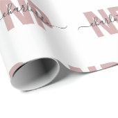 Papier Cadeau Infirmière de NP personnalisée Praticien Diplôme C (Coin rond)