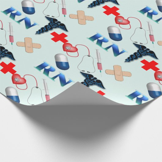 Papier Cadeau Infirmière inscrite (Coin)