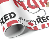 Papier Cadeau Infirmière inscrite (Coin rond)