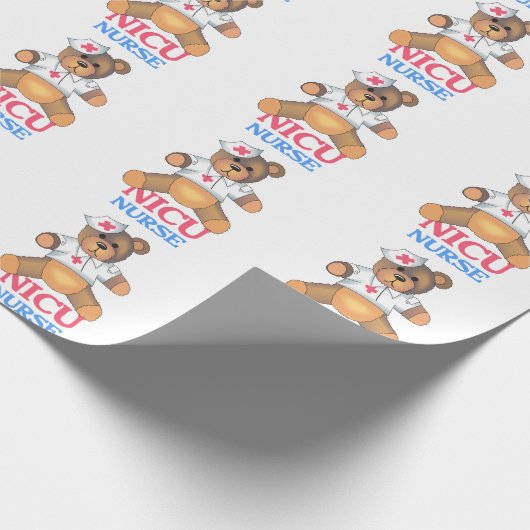 Papier Cadeau Infirmière NICU (Coin)