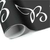 PAPIER CADEAU INITIAL B (Coin rond)