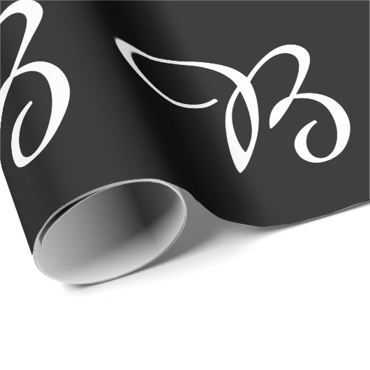 PAPIER CADEAU INITIAL B (Coin rond)