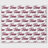 Papier Cadeau Inna faded pink (Plat)