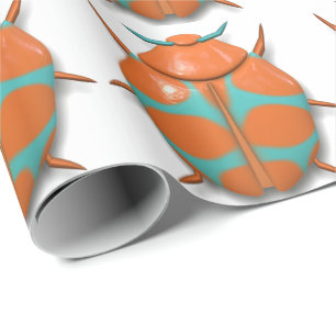 Papier Cadeau insecte insecte insecte insecte cocu