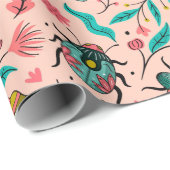 Papier Cadeau Insectes (Coin rond)