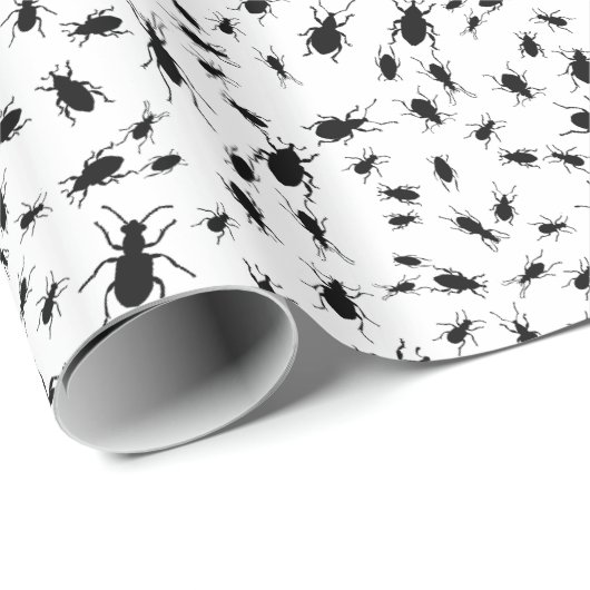 Papier Cadeau Insectes, Crawlies déplaisant (Coin rond)