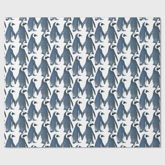 Papier Cadeau Inséparables Penguin Thunder_Cove (Plat)