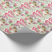 Papier Cadeau inséparables Vintage Valentine's Day Wrapping Papi (Coin)