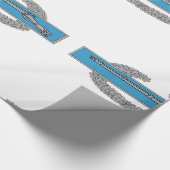 Papier Cadeau Insigne de l'Infanteur de combat CIB Armée Vétéran (Coin)