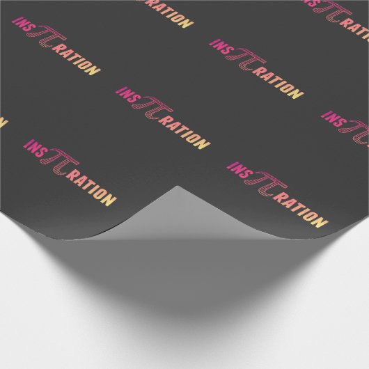 Papier Cadeau InsPiration 3.14 Équations mathématiques Nombre ir (Coin)