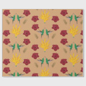 Papier Cadeau Inspiration des colibris (Plat)