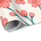 Papier Cadeau inspiré du japonais (Coin rond)