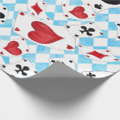 Papier Cadeau Inspiré Par Alice In Wonderland Wrapping Paper (Coin)