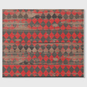 Papier Cadeau Inspiré Par Alice In Wonderland Wrapping Paper (Plat)