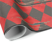 Papier Cadeau Inspiré Par Alice In Wonderland Wrapping Paper (Coin rond)