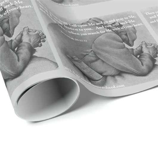 Papier Cadeau Inspiré par Christian (Coin rond)