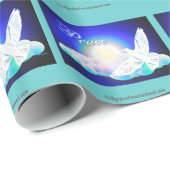 Papier Cadeau Inspiré par Christian (Coin rond)