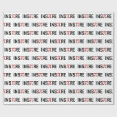 Papier Cadeau InsPire Pi jour | Joyeux cadeau de jour de Pi Math (Plat)