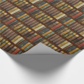 Papier Cadeau Instant Library Bookcase de Monsieur (Coin)