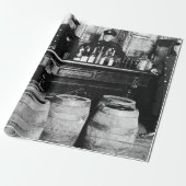 Papier Cadeau Interdiction - Police Speakeasy Raid Bootlegger -  (Déroulé)