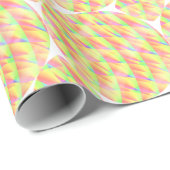 Papier Cadeau Interférence lumineuse (sphère) par Kenneth Yoncic (Coin rond)