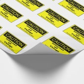 Papier Cadeau Internet des objets IoT Avertissement Signal d'ave (Coin)