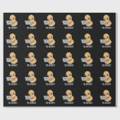Papier Cadeau Internut Funny Internet Peanut Pun Dark BG (Plat)