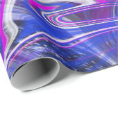 Papier Cadeau Interrupteurs de pinceaux de couleurs enveloppant  (Coin rond)