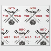 Papier Cadeau Into the Wild Adventure Survie sauvage (Plat)