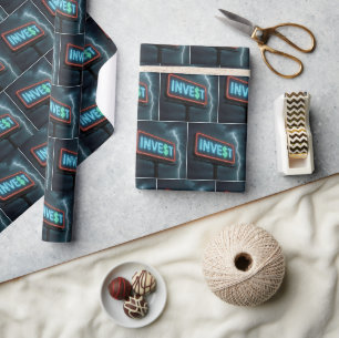 Papier Cadeau Investir dans un panneau publicitaire au néon dans