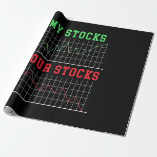 Papier Cadeau Investisseur Mes Stocks Vos Stocks