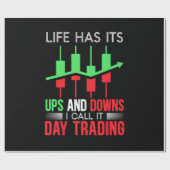 Papier Cadeau Investor I Call It Day Trading (Plat)