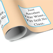 Papier Cadeau Invitation (Coin rond)