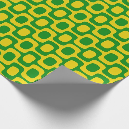 Papier Cadeau Ipanema Sidewalk Pattern, Beach Pattern, Brazil (Coin)
