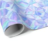 Papier Cadeau iridescence glacée : (Coin rond)