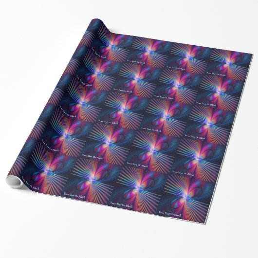 Papier Cadeau Iridescence structurelle (Déroulé)