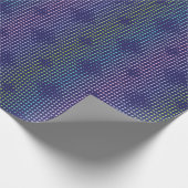 Papier Cadeau Iridescent Holographic Dots Pattern (Coin)