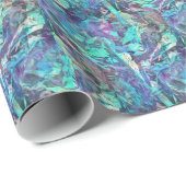 Papier Cadeau iridescente (Coin rond)