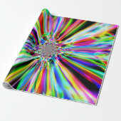 Papier Cadeau Iridescente Chrome Dix (Déroulé)