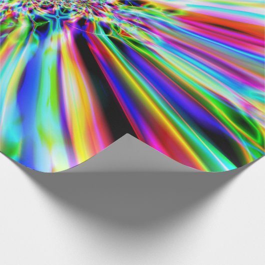 Papier Cadeau Iridescente Chrome Dix (Coin)