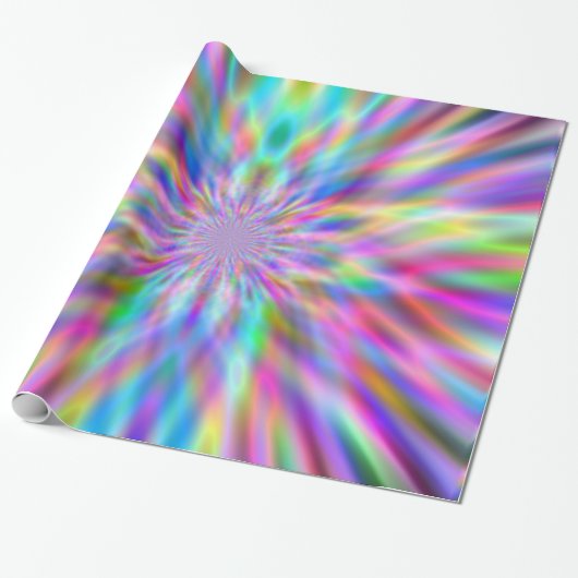Papier Cadeau Iridescente Chrome Quatre (Déroulé)