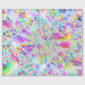 Papier Cadeau Iridescente Chrome Sept (Plat)