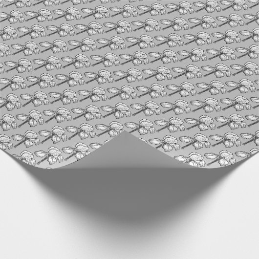 Papier Cadeau Iris (Coin)